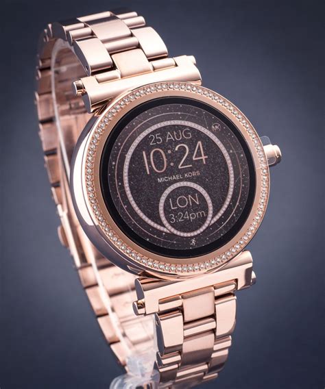 michael kors access sofie smart watch rose gold mkt5022 796483349636|Gen 3 Sofie Pavé Rose Gold.